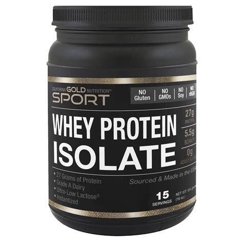 california gold protein isolate.